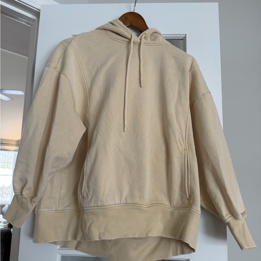 Harmony & Balance Cream Hoodie